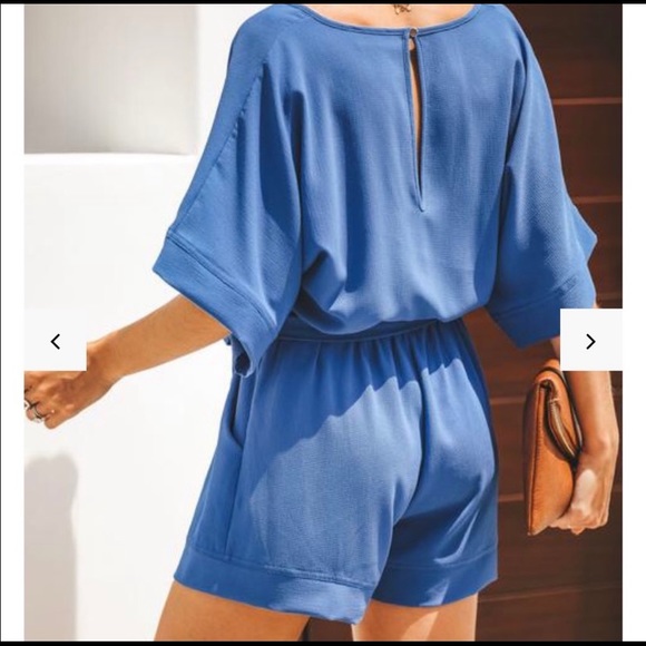 Vici Light blue romper - Picture 2 of 6
